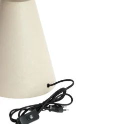 Tafellamp Sirina mat beige 26cm^Trendhopper New