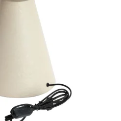 Tafellamp Sirina mat beige 31cm^Trendhopper Online