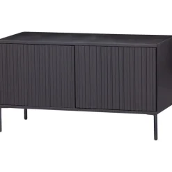 Tv-meubel Gravure New 100 cm Grenen Zwart^Trendhopper New