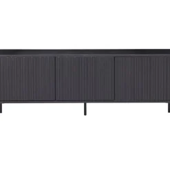 Tv-meubel Gravure New 150 cm Grenen Zwart^Trendhopper Best