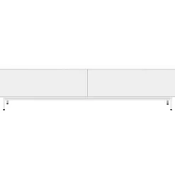 Tv-meubel Moiano wit 240 cm^Trendhopper