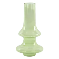 Vaas (D)18,5x35,5 cm NIANA glas olie gras groen^Trendhopper Best