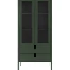 Vitrinekast Unique groen^Trendhopper Outlet