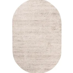 Vloerkleed Bodil ovaal lichtgrijs 21^Trendhopper Discount