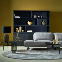 Vloerkleed Bodil rond grijs 23^Trendhopper Sale