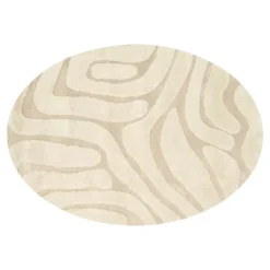 Vloerkleed Chase ellips creme 12^Trendhopper Online