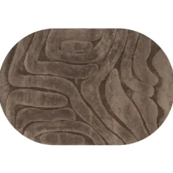 Vloerkleed Chase ovaal bruin 18^Trendhopper Discount