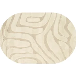 Vloerkleed Chase ovaal creme 12^Trendhopper Hot