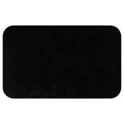 Vloerkleed Cowan afgeronde hoeken zwart 25^Trendhopper Outlet