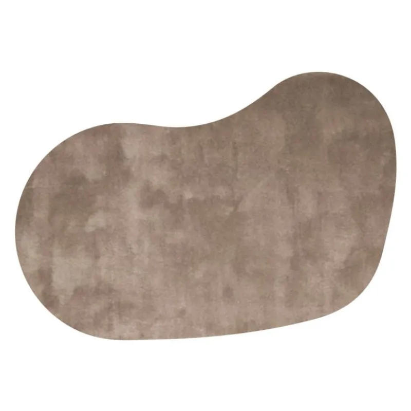 Vloerkleed Cowan organisch gespiegeld taupe 15^Trendhopper Clearance