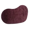 Vloerkleed Cowan organisch gespiegeld aubergine 48^Trendhopper Clearance