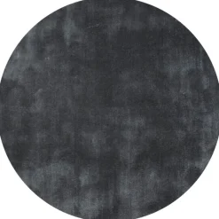 Vloerkleed Cowan rond antraciet 24^Trendhopper