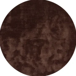 Vloerkleed Cowan rond donker bruin 18^Trendhopper Best