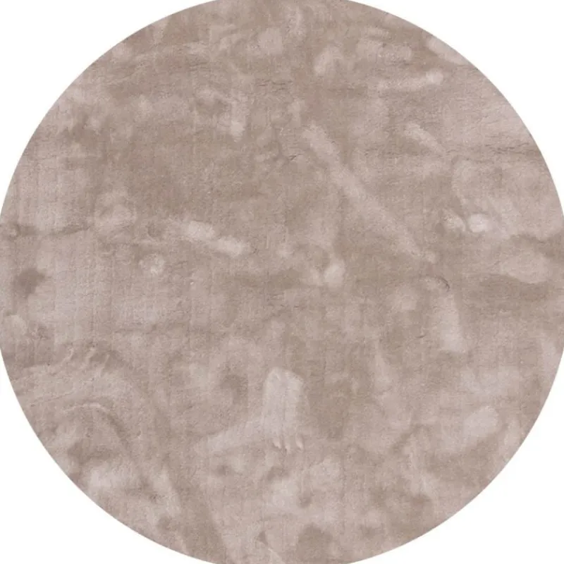 Vloerkleed Cowan rond lichtgrijs 21^Trendhopper Discount