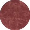 Vloerkleed Cowan rond oud roze 44^Trendhopper Online