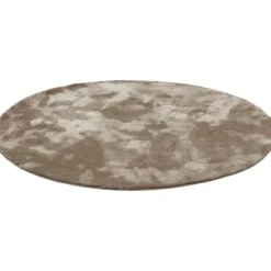 Vloerkleed Cowan rond taupe 15^Trendhopper Online