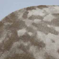 Vloerkleed Cowan rond taupe 15^Trendhopper Online