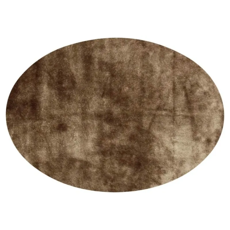 Vloerkleed Leya ellips goud 14^Trendhopper Discount