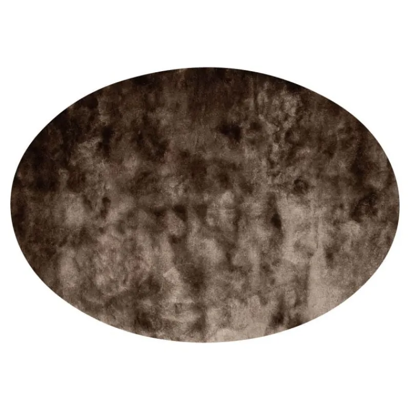 Vloerkleed Leya ellips taupe 17^Trendhopper Hot