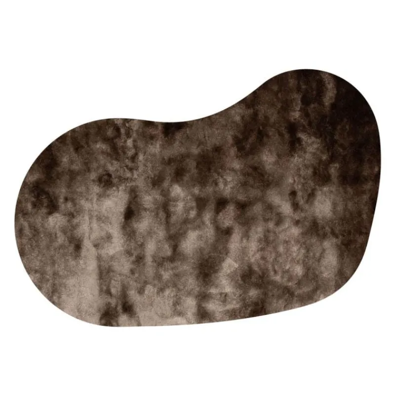 Vloerkleed Leya organisch gespiegeld taupe 17^Trendhopper Sale