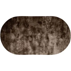 Vloerkleed Leya ovaal taupe 17^Trendhopper Outlet