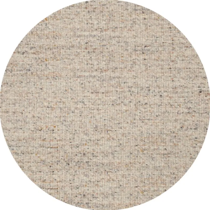 Vloerkleed Mango rond beige mix 16^Trendhopper Outlet