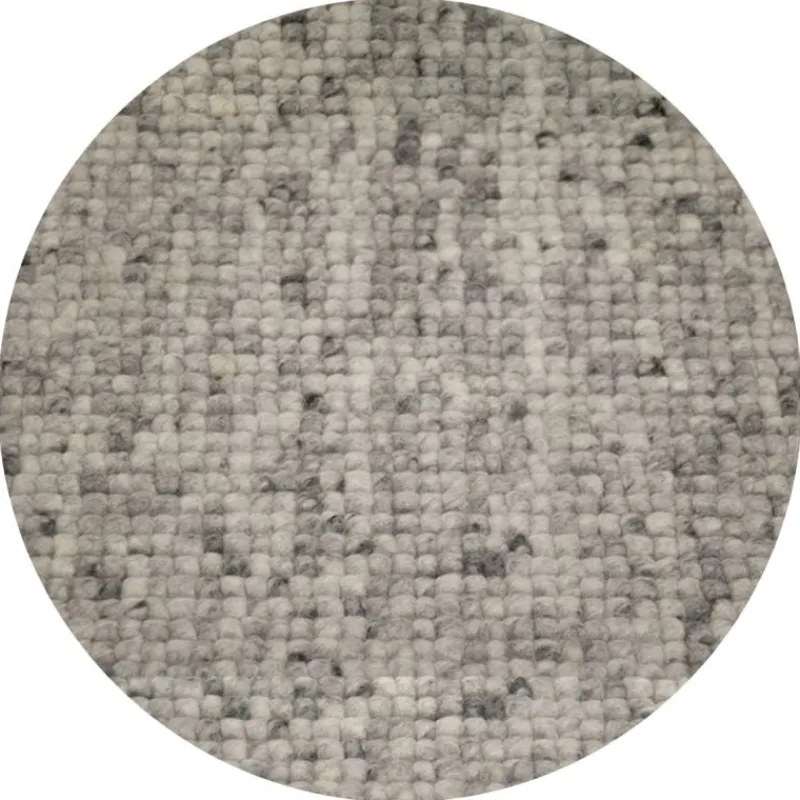 Vloerkleed Mango rond stonegrijs 22^Trendhopper
