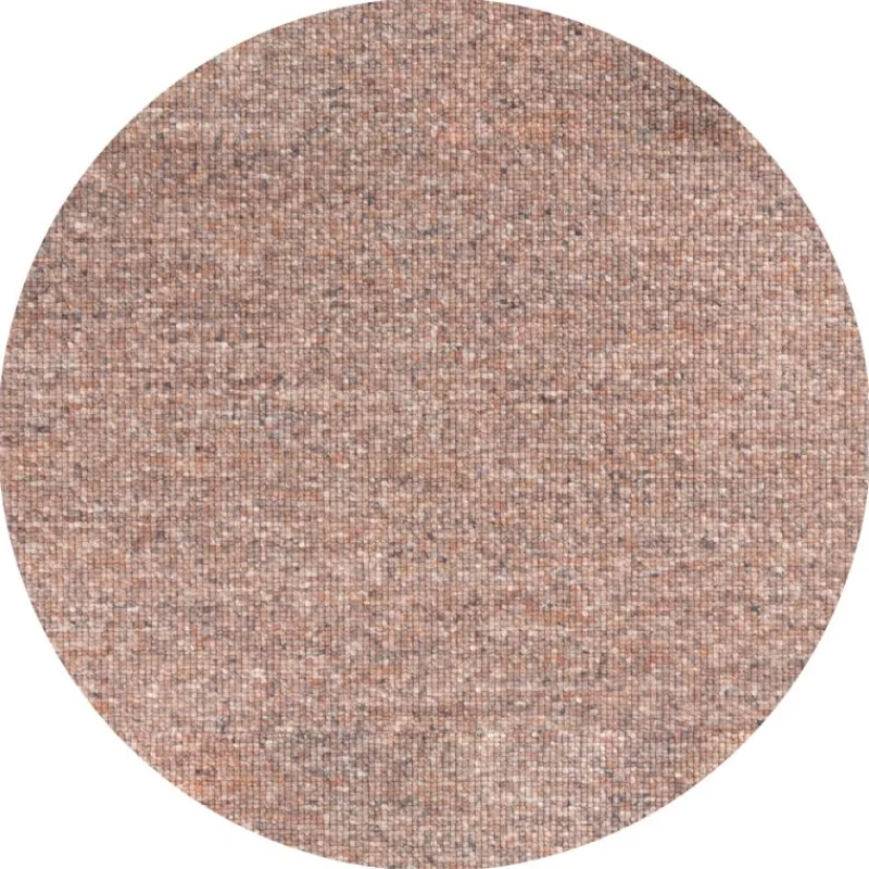Vloerkleed Mango rond taupe multi 93^Trendhopper Sale