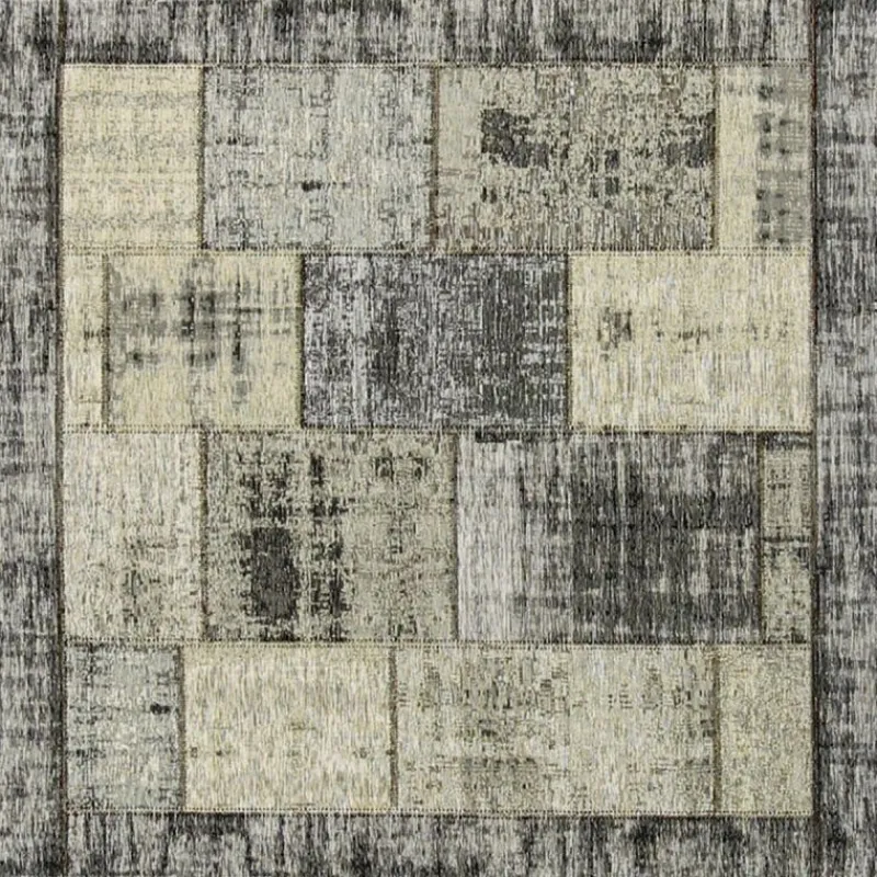 Vloerkleed Pablo lichtgrijs 200x200^Trendhopper New