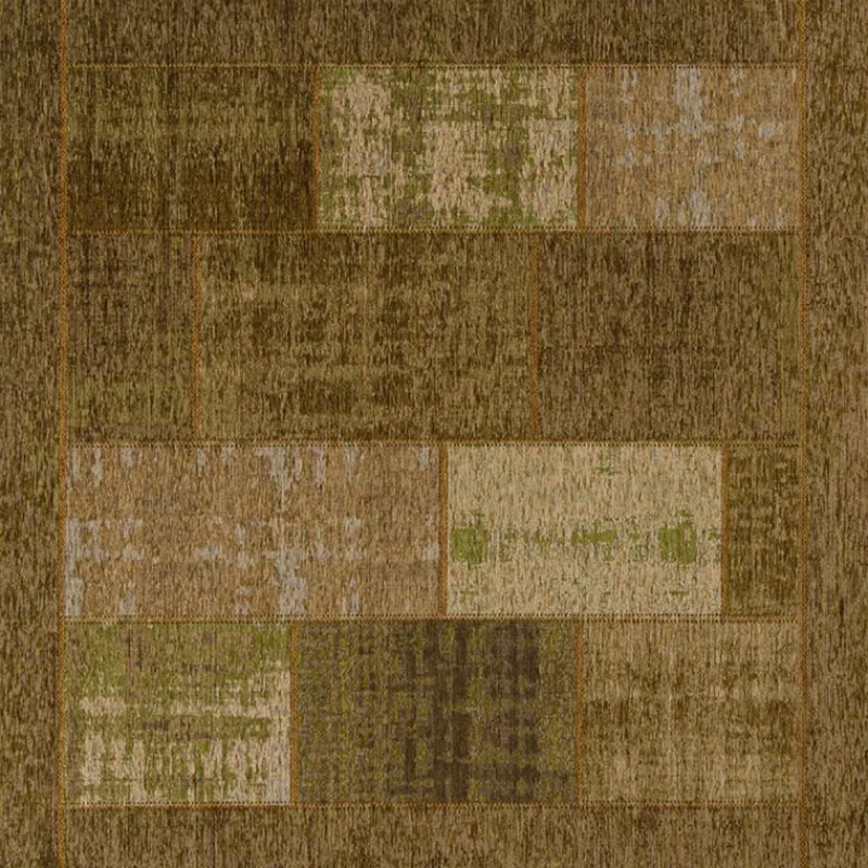 Vloerkleed Pablo olijfgroen 200x200^Trendhopper