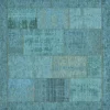 Vloerkleed Pablo turquoise 200x200^Trendhopper Outlet