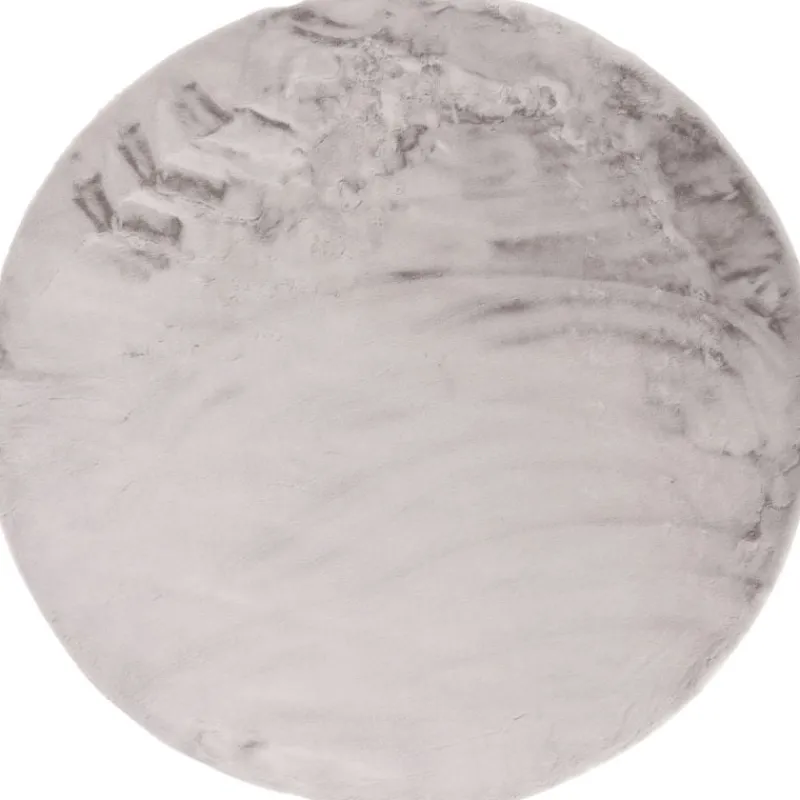 Vloerkleed Perry lichtgrijs 80 rond^Trendhopper Discount
