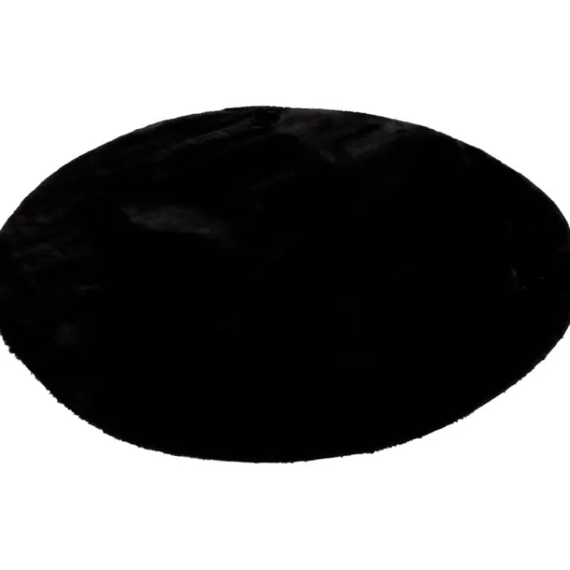 Vloerkleed Perry zwart 160 rond^Trendhopper Discount