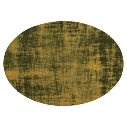 Vloerkleed Rovinj ellips groen 52^Trendhopper Online