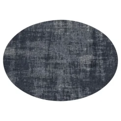 Vloerkleed Rovinj ellips donkerblauw 35^Trendhopper Hot