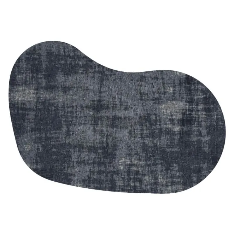 Vloerkleed Rovinj organisch donkerblauw 35^Trendhopper Hot