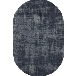 Vloerkleed Rovinj ovaal donkerblauw 35^Trendhopper Best