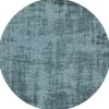 Vloerkleed Rovinj rond lichtblauw 33^Trendhopper