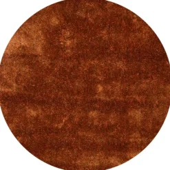 Vloerkleed Vernissage rond oranje 63^Trendhopper Sale