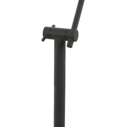 Vloerlamp Riksja mat Zwart + dimmer^Trendhopper Discount
