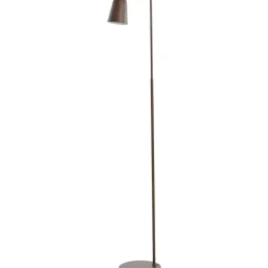 Vloerlamp Selamo houtprint Donkerbruin^Trendhopper