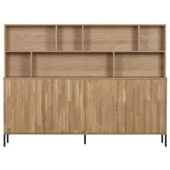 Wandkast Gravure New Eiken Blanke lak^Trendhopper Online