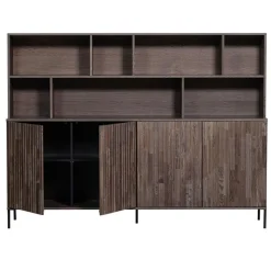 Wandkast Gravure New Essen Espresso^Trendhopper Sale