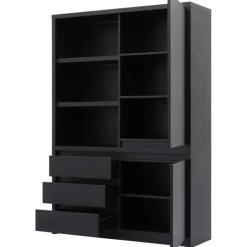 Wandkast Marone 2drs/3la/3open vak^Trendhopper Clearance